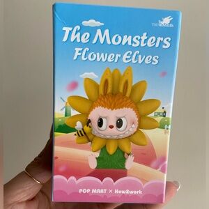 Labubu THE MONSTERS FLOWER ELVES BLIND BOX SERIES FROM POPMART 1 piece BNIB